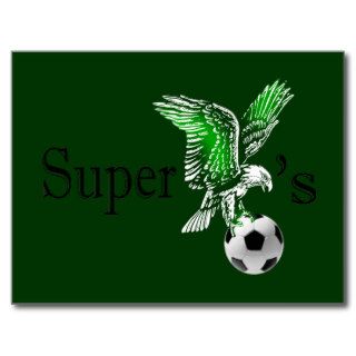 Super Eagles super cool Naija Eagles logo Postcard