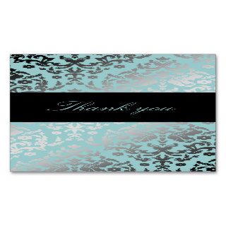 311 Dazzling Damask Artic Business Cards