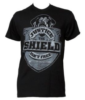 WWE The Shield Isn't Free Black T Shirt Clothing