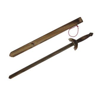 Wooden Practice Sword W Sheath  Martial Arts Swords  Sports & Outdoors