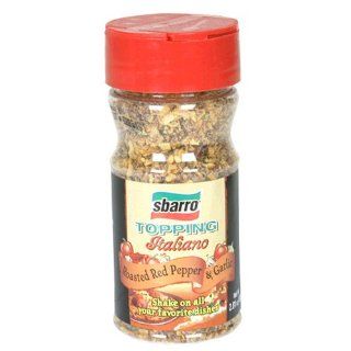 Sbarro Toppings, Roasted Pepper with Garlic, 2.81 Ounce Package (Pack of 12)  Mixed Spices And Seasonings  Grocery & Gourmet Food