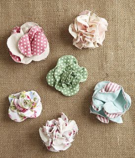 handmade fabric brooches by retreat home