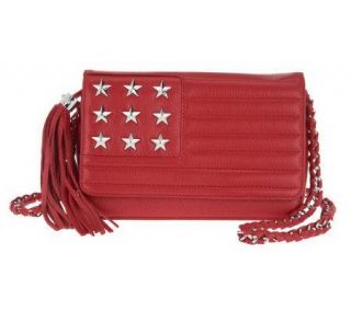 Aimee Kestenberg Flag Design Long Shoulder Handbag —