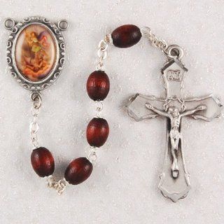 St. Michael Rosary, Boxed, Patron Saint Catholic Saint. St. Michael the Archangel Is Known for Protection As Well As the Patron of Against Danger At Sea, Against Temptations, Ambulance Drivers, Artists, Bakers, Bankers, Banking, Barrel Makers, Battle, Boat