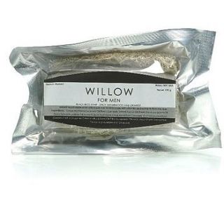 men's black rice soap by willow organic beauty