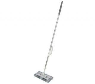 Deluxe Rechargeable Swivel Sweeper w/LED Lights —