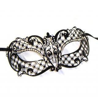 filigree venetian masquerade mask lace style by hannah makes things