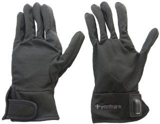 Venture Heated Clothing Motorcycle Glove Liners keeps your fingers and hand warm. Simply hook up with these glove liners with your motorcycle's battery and you're good to go for a ride. Heating elements are strategically positioned along the perime