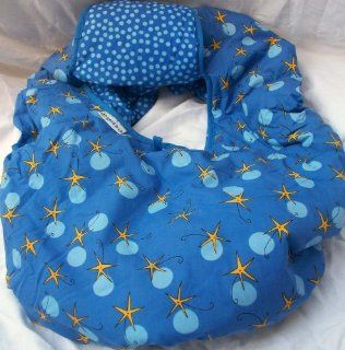 Cozy Baby Cover Infant Car Seat Carrier Cover, Keeps Baby Warm, Blue with Yellow Stars, Reversible Toys & Games