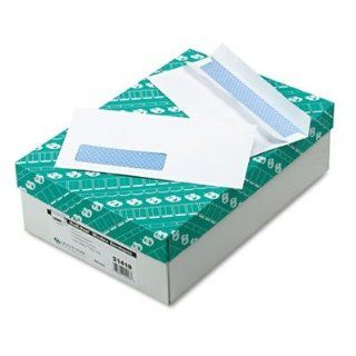Quality Park Products Products   Security Window Envelopes, 24Lb, 4 1/8"x9 1/2", 500/BX, WE   Sold as 1 BX   Security Window Envelopes require no moisture to seal. Raise the lower flap and press. The unique double flap design keeps gum from stick