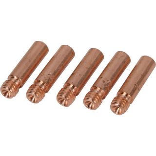  Welding Tweco Style 0.035in. Contact Tips — 11 Series, 5-Pack  Replacement Guns   Tips
