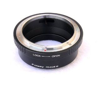 Fotasy AEMFD Canon FD FL Lens to Canon EOS M EF M Mount Mirrorless Camera Adapter  Camera & Photo