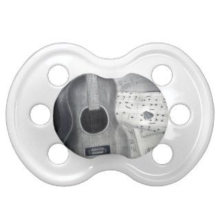 Guitar & Sheet Music Pacifier