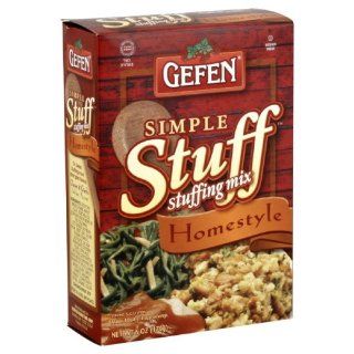 Gefen Stuffing Mix Homestyle, 6 Ounce (Pack of 6)  Packaged Stuffing Side Dishes  Grocery & Gourmet Food