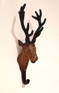 stags head wall hook by belle & thistle