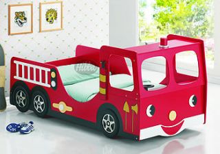 children's fire engine bed by hibba toys of leeds
