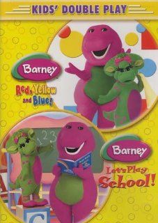 Barney   Red, Yellow, And Blue /Let's Play School Movies & TV