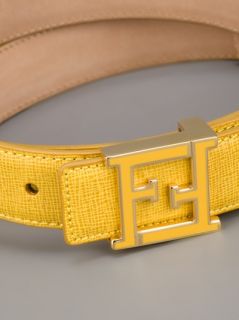 Fendi Logo Buckle Belt