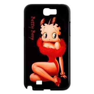 Best known Cartoons Anime Betty Boop Unique Design Samsung Galaxy Note 2 N7100 Case, Betty Boop Samsung Galaxy Note Case Wallet Cell Phones & Accessories