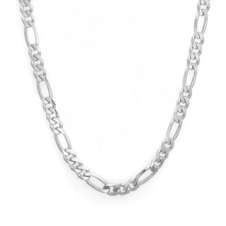 Sterling Essentials 30 inch Sterling Silver Figaro Chain (4.5mm) Sterling Essentials Sterling Silver Necklaces