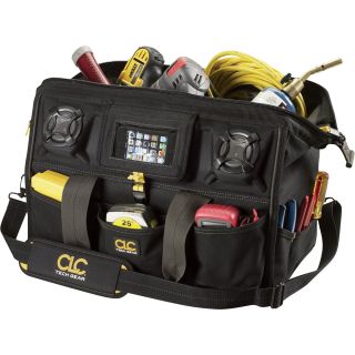 CLC 39-Pocket, 18in. Audio Speaker Tool Bag, Model# A233  Tool Bags   Belts