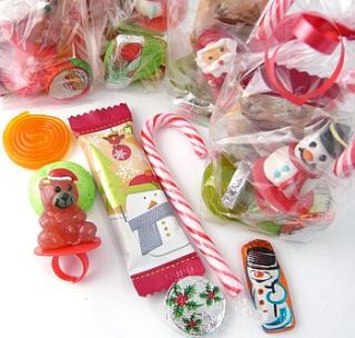 christmas party sweetie bag by chocolate by cocoapod chocolate