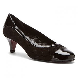 Amalfi By Rangoni Bibi  Women's   Black Suede/Black Patent