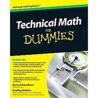 Technical Math For Dummies (Paperback)