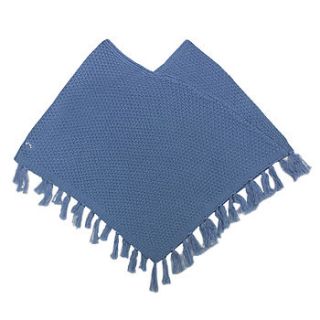 french design girls knitted poncho by chateau de sable