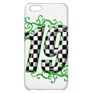 19 auto racing number iPhone 5C cases