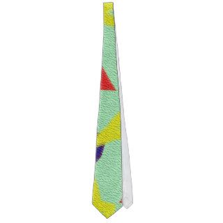 Multicolored abstract pattern neckwear