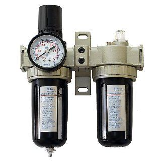 Combo Regulator Water Filter and Inline Air Line Oil Lubricator
