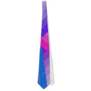 Girly Gradient Stripes Necktie