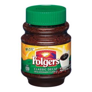 Folgers Classic Decaf Instant Coffee 8 oz.