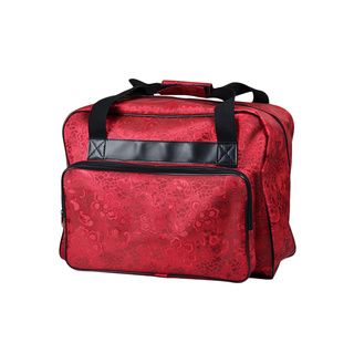 Janome Red Sewing Machine Tote Sewing Supplies
