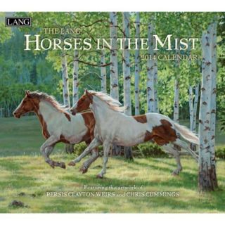 Lang Horses In The Mist 2014 Wall Calendar