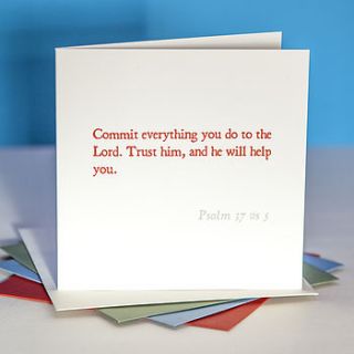 'he will help you' bible verse card by belle photo ltd