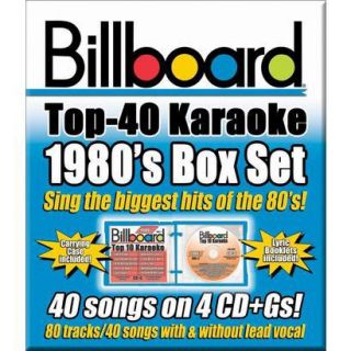 Billboard Top 40 Karaoke 1980s (Box) [Explicit