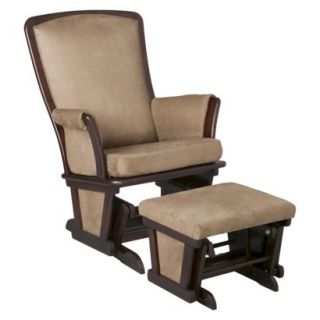 Bentley Upholstered Glider and Ottoman S