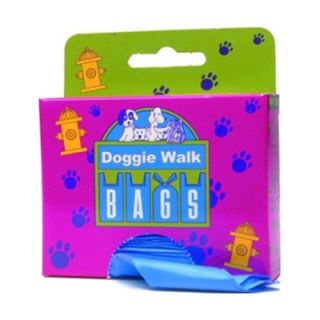 Doggie Walk Bags Baby Powder Dog Classic Waste Bag in Blue