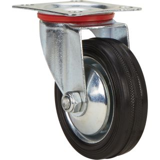 3in. Swivel Rubber Caster  Up to 299 Lbs.
