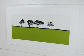 harrogate landscape screen print by the art rooms