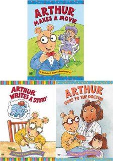 Arthur   Goes To The Doctor/Makes a Movie/Writes a Story (3 pack) Movies & TV