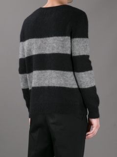 Saint Laurent Bateau Striped Sweater