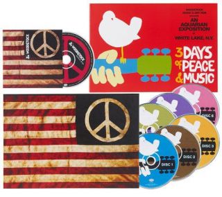 Woodstock 40 Years On Back toYasgurs Farm 6 CD Set w/Bonus CD —