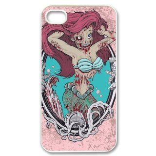 Zombie Little Mermaid Hard Case Cover Skin for iphone 4 4s Cell Phones & Accessories