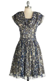 50 Dresses Holiday Sneak Peek   Blooming in Blue Dress  Mod Retro Vintage Dresses