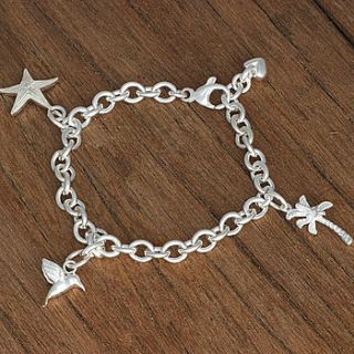 hummingbird charm bracelet by scarlett jewellery