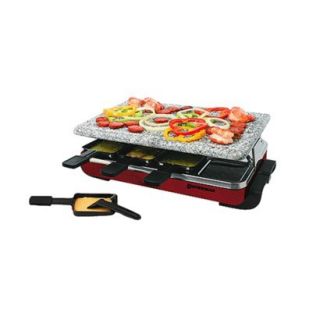 Classic Raclette 8 Person Party Grill with Grani