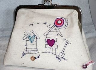 beach hut make up bag by jammy things